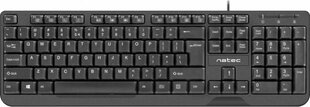 Natec NKL-1720 цена и информация | Клавиатура с игровой мышью 3GO COMBODRILEW2 USB ES | hansapost.ee