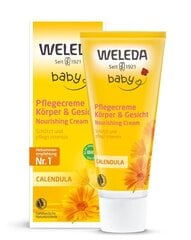 Niisutav beebide kehakreem Weleda Baby, 75 ml price and information | Children's and mother's cosmetics | hansapost.ee