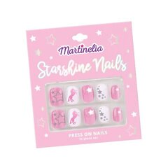 Искусственные наклеивающиеся ногти для девочек Martinelia Unicorn Starshine, 10 шт. цена и информация | Косметика для мам и детей | hansapost.ee