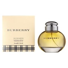 <p>Позвольте <strong>100% оригинальным Женская парфюмерия Burberry Burberry EDP (50 ml)</strong> удивить вас и создайте женственный образ, используя эти эксклюзивные <strong>женские духи </strong>с уникальным, индивидуальным ароматом. Откройте для себя <strong>100% оригинальные продукты Burberry</strong>!</p>

<p></p>

<ul>
	<li>Мощность: 50 ml</li>
	<li>Тип: EDP (Eau de Parfum)</li>
	<li>Пол: Женщина</li>
	<li>Название аромата: Burberry</li>
</ul>

<p></p>
 цена и информация | Духи для Нее | hansapost.ee