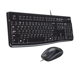 Logitech MK120 цена и информация | Клавиатура с игровой мышью 3GO COMBODRILEW2 USB ES | hansapost.ee