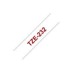 Brother TZe-232 TZe232 этикеточная лента цена и информация | Аксессуары для принтера | hansapost.ee