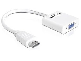 Adapter Delock HDMI(M)->VGA(F) hind ja info | USB adapterid ja jagajad | hansapost.ee