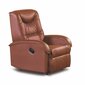 Tugitool​ recliner Halmar Jeff, tumepruun hind ja info | Tugitoolid | hansapost.ee