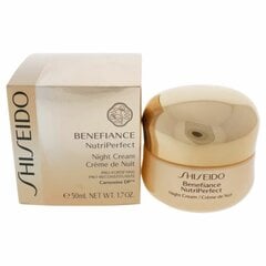 Ночной крем от морщин Shiseido Benefiance Nutriperfect (50 мл) цена и информация | Кремы для лица | hansapost.ee