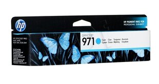 Tindikassett HP 971 (CN622AE), sinine hind ja info | Tindiprinteri kassetid | hansapost.ee