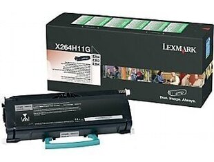 Лазерный картридж Lexmark (X264H11G), черный цена и информация | Картриджи и тонеры | hansapost.ee