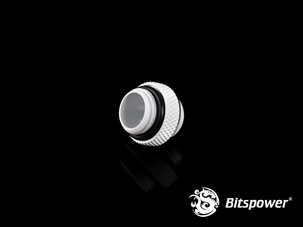 BitsPower Adapter 2x 1/4 "- White (BP-DWWP-C42) цена и информация | Vesijahutuse lisaseadmed | hansapost.ee