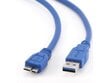 Kaabel GEMBIRD MICRO USB 3.0 0.5M hind ja info | Juhtmed ja kaablid | hansapost.ee