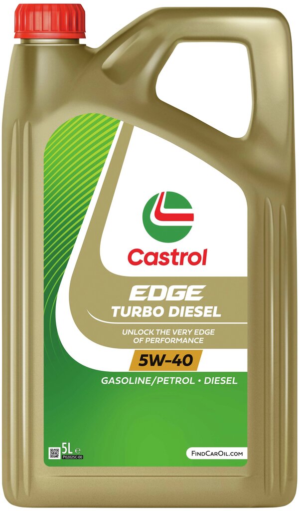 Castrol Edge Turbo Diesel TITANIUM FST 5W-40 5l hind ja info | Mootoriõlid | hansapost.ee