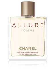 Chanel Allure Homme Aftershave meestele 100 ml hind ja info | Dušigeelid ja deodorandid meestele | hansapost.ee