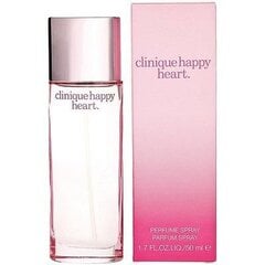 Naiste parfüüm Happy Heart Clinique EDP: Maht - 50 ml hind ja info | Clinique Parfüümid, lõhnad ja kosmeetika | hansapost.ee