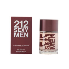 Carolina Herrera 212 Sexy Men Aftershave meestele 100 ml hind ja info | Dušigeelid ja deodorandid meestele | hansapost.ee