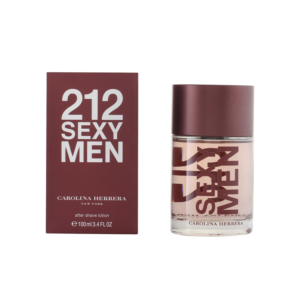 Carolina Herrera 212 Sexy Men Aftershave meestele 100 ml цена и информация | Dušigeelid ja deodorandid meestele | hansapost.ee