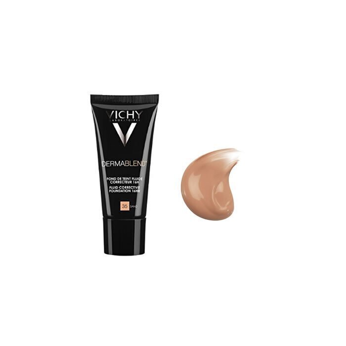 Korrigeeriv jumestuskreem Vichy Dermablend, 35 Sand, 30 ml hind ja info | Jumestuskreemid ja puudrid | hansapost.ee