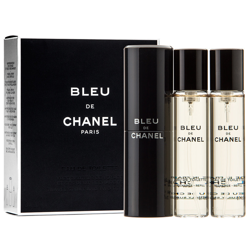 Chanel Bleu de Chanel EDT meestele 3x20 ml цена и информация | Parfüümid meestele | hansapost.ee