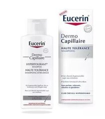 Šampoon tundlikule peanahale Eucerin DermoCapillaire Hypertolerant 250 ml price and information | Šampoonid | hansapost.ee