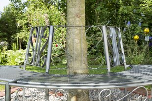 Уличная металлическая скамейка Toulouse цена и информация | Скамейки | hansapost.ee