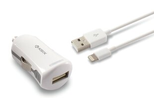 Autoadapter USB, 2,4А hind ja info | KSIX Mobiiltelefonid ja lisatarvikud | hansapost.ee