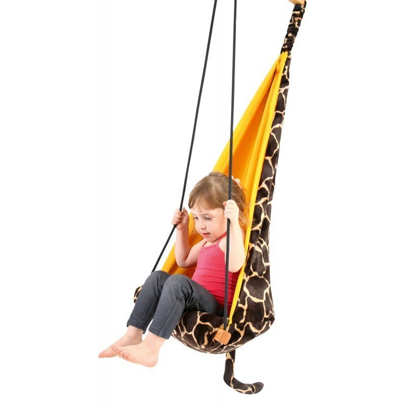 Ripptool HANG MINI Giraffe, oranž/pruun hind ja info | Võrkkiiged | hansapost.ee