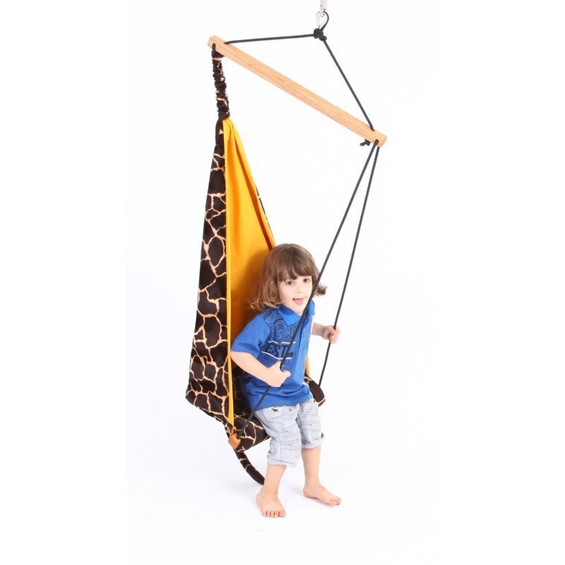 Ripptool HANG MINI Giraffe, oranž/pruun hind ja info | Võrkkiiged | hansapost.ee