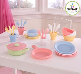Kidkraft 27-шт. набор посуды для кукол цена и информация | Игрушки для девочек | hansapost.ee