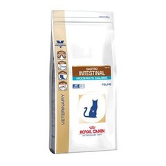 Kuivtoit kasidele paremaks seedimiseks Royal Canin Cat Gastro intestinal moderate calorie, 4 kg hind ja info | Kassi kuivtoit ja kassikrõbinad | hansapost.ee