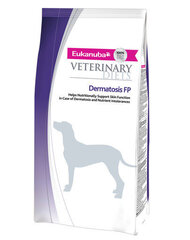 Kuivtoit koertele Eukanuba Veterinary Diets Dermatosis FP, 12 kg hind ja info | Eukanuba Lemmikloomatarbed | hansapost.ee