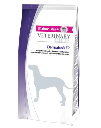 Kuivtoit koertele Eukanuba Veterinary Diets Dermatosis FP, 12 kg hind ja info | Koerte kuivtoit ja krõbinad | hansapost.ee