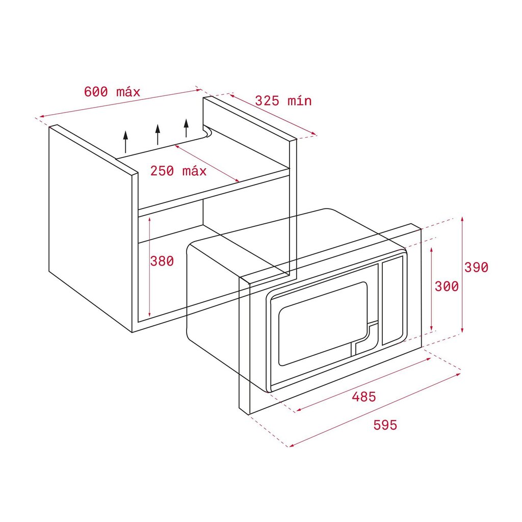 Teka ML 820 BIS цена и информация | Mikrolaineahjud | hansapost.ee