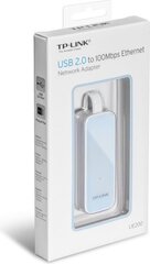 TP-Link UE200 100Mb/s Ethernet võrgukaart USB 2.0 hind ja info | USB adapterid ja jagajad | hansapost.ee