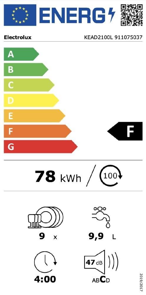 Electrolux KEAD2100L цена и информация | Nõudepesumasinad | hansapost.ee