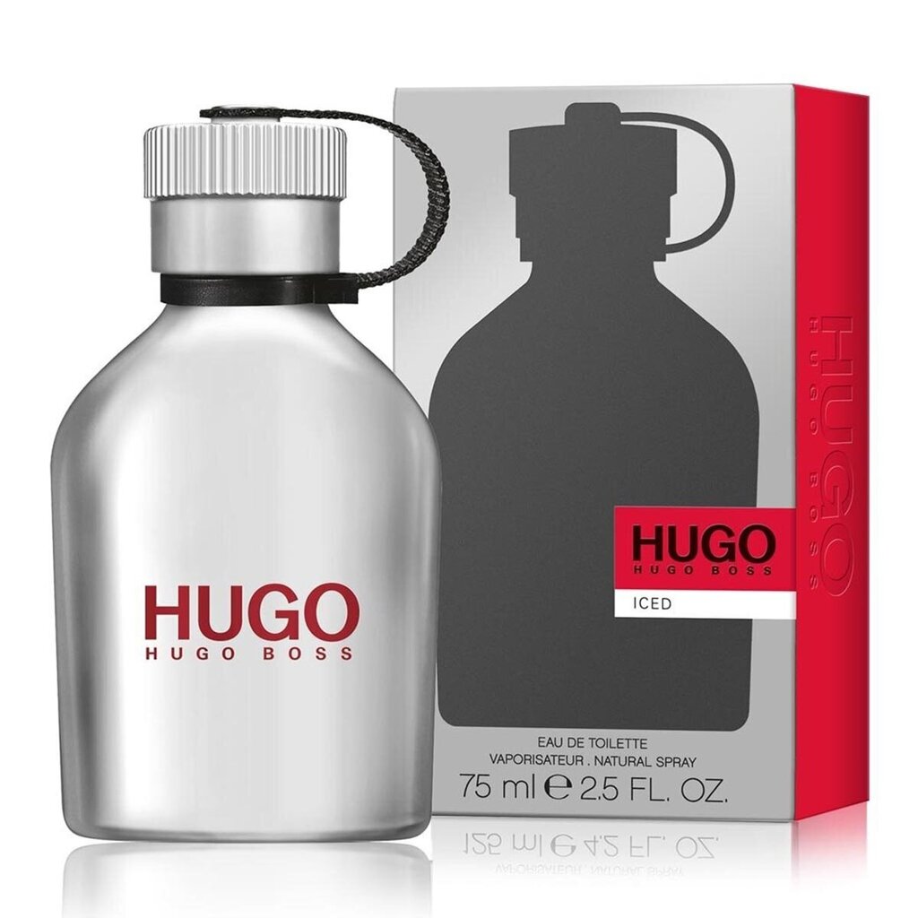 Meeste parfüüm Hugo Iced Hugo Boss EDT: Maht - 75 ml цена и информация | Parfüümid meestele | hansapost.ee