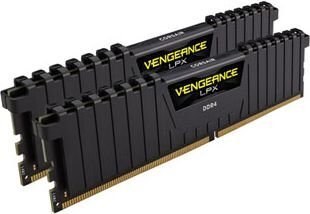 Operatiivmälu Corsair Vengeance LPX 16GB 3000MHz DDR4 CL15 KIT OF 2 CMK16GX4M2B3000C15 hind ja info | Operatiivmälu | hansapost.ee