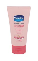 Käte- ja küünekreem Vaseline Intensive Care Healthy Hands Stronger Nails 75 ml цена и информация | Кремы, лосьоны для тела | hansapost.ee