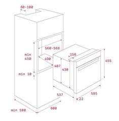 Ahi Teka HLC840 цена и информация | Духовки | hansapost.ee