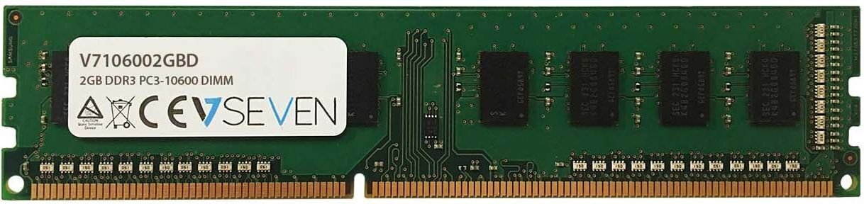 V7 DDR3 2GB, 1333MHz, CL9 (V7106002GBD) цена и информация | Operatiivmälu | hansapost.ee