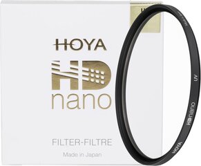 Hoya filter UV HD Nano 62mm hind ja info | Fotoaparaatide filtrid | hansapost.ee