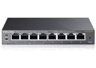 Net Switch 8PORT 1000M/POE TL-SG108PE TP-LINK hind ja info | Võrgulülitid | hansapost.ee