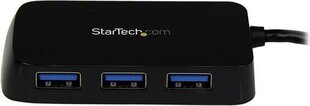 StarTech ST4300MINU3B цена и информация | Адаптеры, USB-разветвители | hansapost.ee