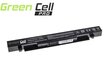 Green Cell PRO Laptop Battery A41-X550A for A450 A550 R510 R510CA X550 X550CA X550CC X550VC 2600mAh цена и информация | Sülearvuti akud | hansapost.ee