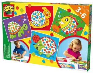 SES Creative Набор для творчества Учусь делать мозаику цена и информация | Развивающие игрушки для детей | hansapost.ee