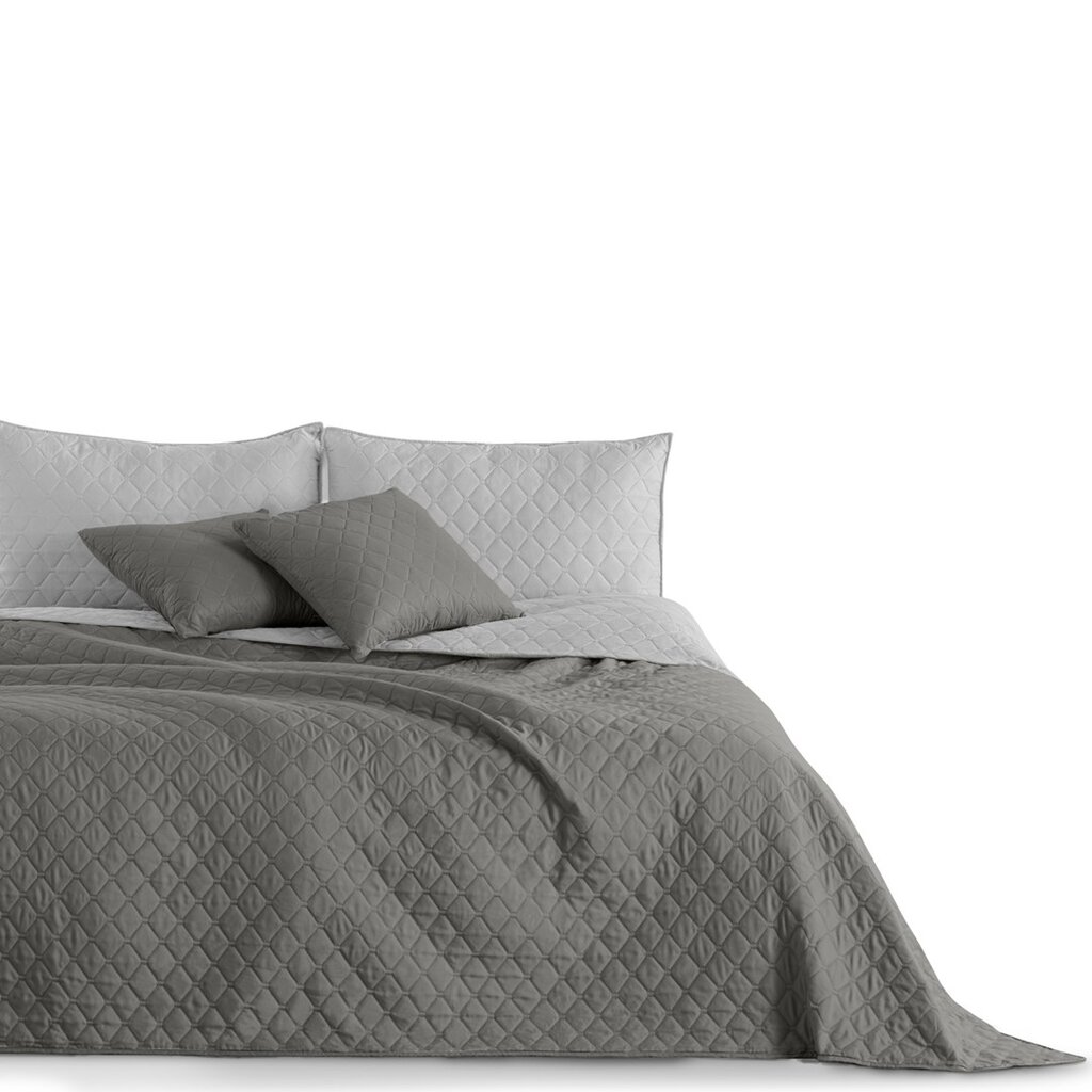 Decoking voodikate Axel, hall-hõbedane - erinevad suurused цена и информация | Pleedid, voodikatted ja päevatekid | hansapost.ee