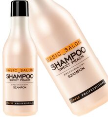 Universaalne šampoon Stapiz Basic Salon Sweet Peach 1000 ml цена и информация | Шампуни | hansapost.ee