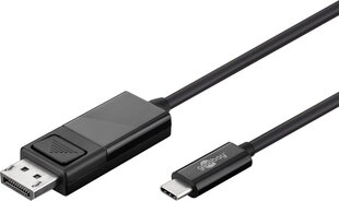 USB-C to Displayport, 1.2 m цена и информация | Кабели и провода | hansapost.ee