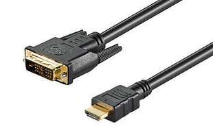 Kaabel HDMI-DVI 1.5 m hind ja info | Juhtmed ja kaablid | hansapost.ee
