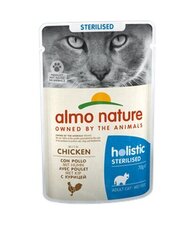 Almo Nature Holistic Functional Sterilized для кастрированных кошек, с курицей, 0,70 г цена и информация | Кошачьи консервы | hansapost.ee