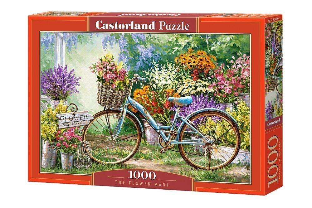 Pusle Castorland The Flower Mart, 1000-osaline цена и информация | Pusled lastele ja täiskasvanutele | hansapost.ee