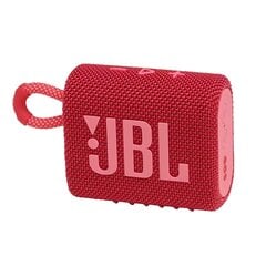 JBL Go 3 JBLGO3RED hind ja info | JBL Heli- ja videoseadmed, klaviatuurid ja hiired | hansapost.ee