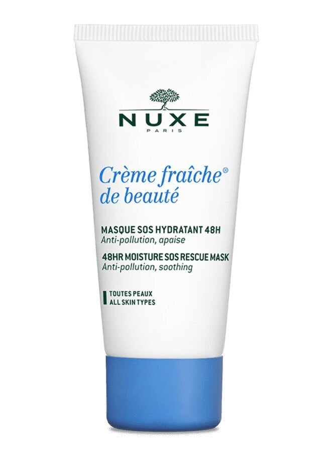 NUXE Creme Fraiche de Beauté 48HR Moisture SOS Rescue Mask näomask naistele 50 ml price and information | Näomaskid ja silmamaskid | hansapost.ee